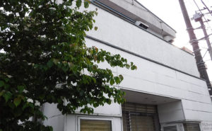 我孫子市寿の事務所兼住宅 塗装前の外観