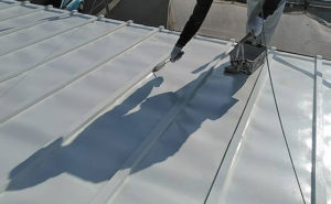 我孫子市寿の外壁塗装・屋根塗装の事例、屋根は遮熱塗料を使用