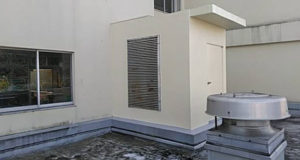 我孫子市立高野山小学校給食室の外壁塗装・屋根塗装