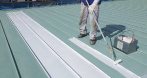 屋根のさび止め塗装