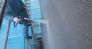 外壁の高圧洗浄