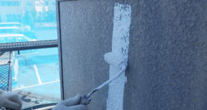 外壁塗装の下塗り