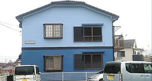 ブルー系に塗り替えて印象もだいぶ変わりました