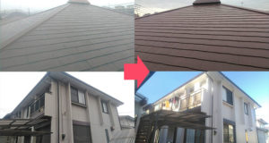 我孫子市つくし野の外壁塗装・屋根塗装