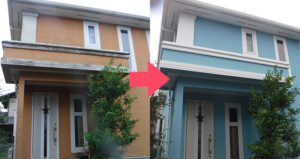 栗原塗装 外壁塗装 屋根塗装事例 我孫子市青山台木造2階建て住宅