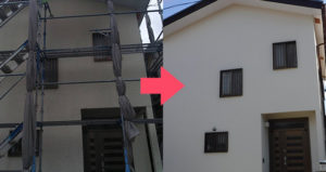 くりはら塗装工業の外壁塗装事例　我孫子市布佐