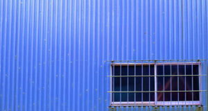 ガルバリウム　ブルー